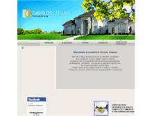 Tablet Screenshot of davalosguemes.com